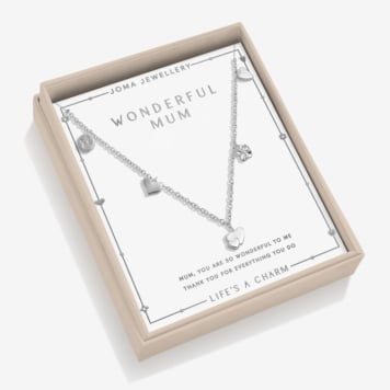Joma Lifes A Charm Wonderful Mum Necklace