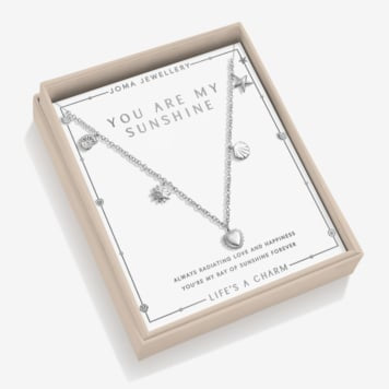 Joma Lifes A Charm You Are My Sunshine Necklace