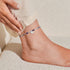 Joma Eye Silver Anklet