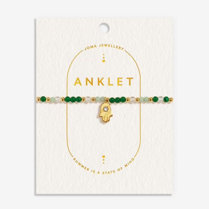 Joma Hand Gold Anklet