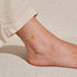 Joma Multistone Starfish Gold Anklet