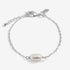 Joma Loved By You Pearl Heart Chain Bracelet