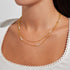 Joma Loved By You Double Layered Pearl Chain Necklace