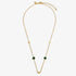 Joma Loved By You Green Clover Necklace