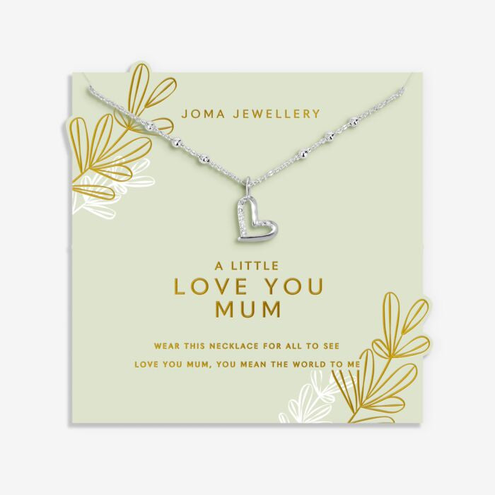Joma Mother's Day A Little Love You Mum Necklace