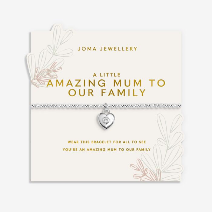 Joma Mother's Day A Little Amazing Mum To Our Family Bracelet