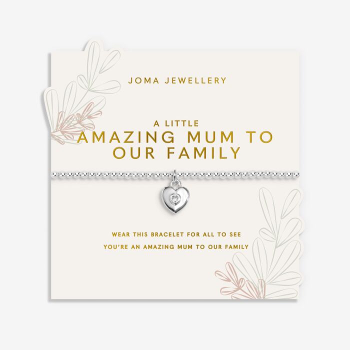 Joma Mother's Day A Little Amazing Mum To Our Family Bracelet