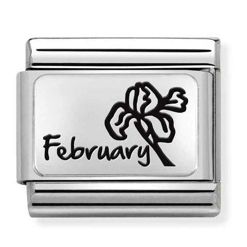 Nomination Composable February Flower Charm