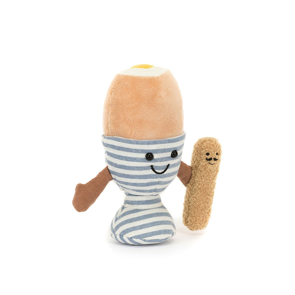 Jellycat  Amuseables Eggetha Egg & Lance Soldier A2ESL