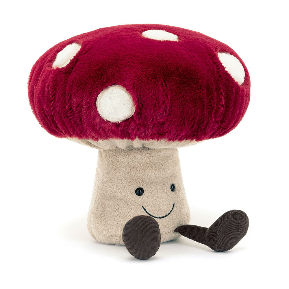 Jellycat Amuseables Mushroom A2ME.  FREE DELIVERY.