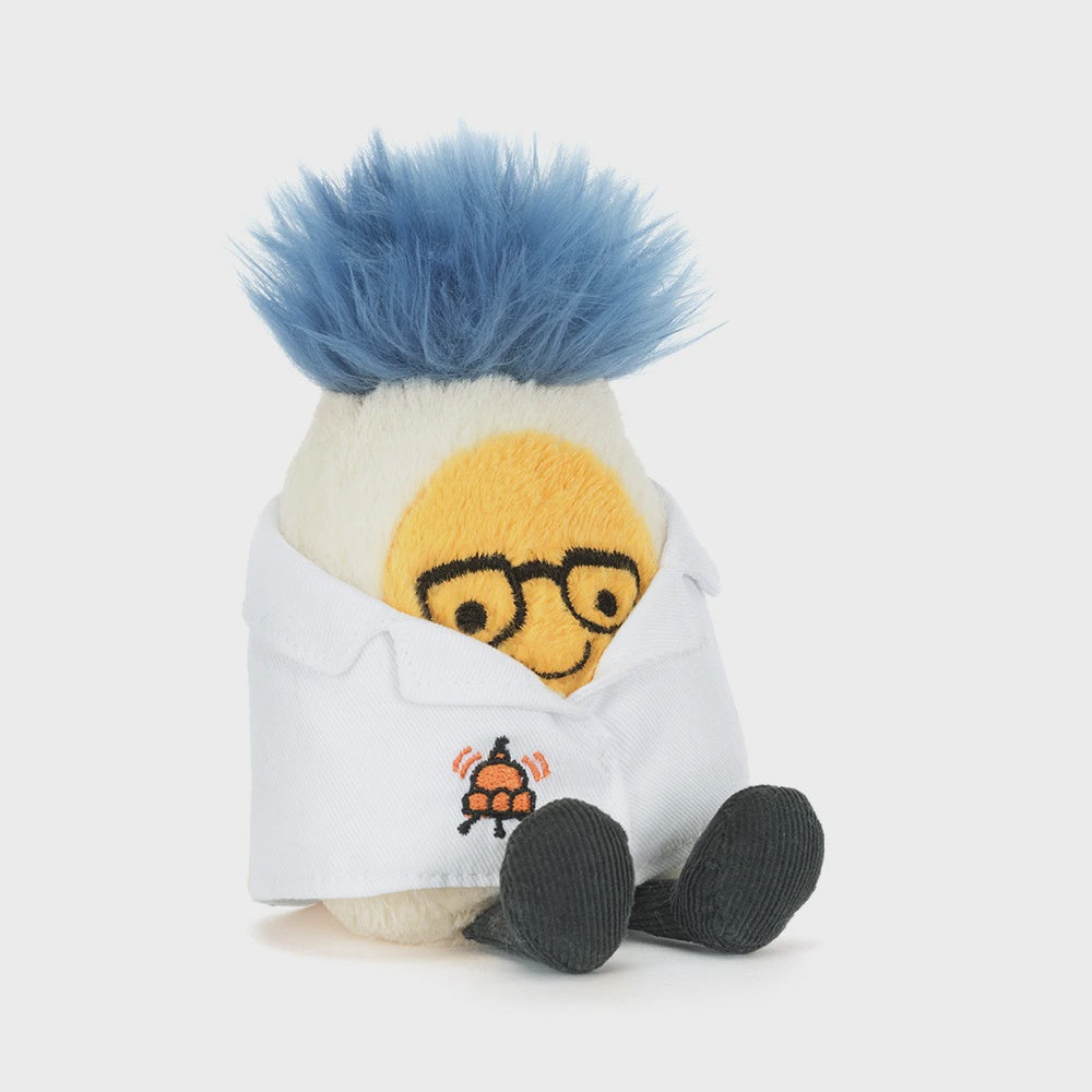 Jellycat Boiled Egg Scientist Outfit