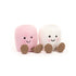 Jellycat Amuseable Pink And White Marshmallows A6MPW