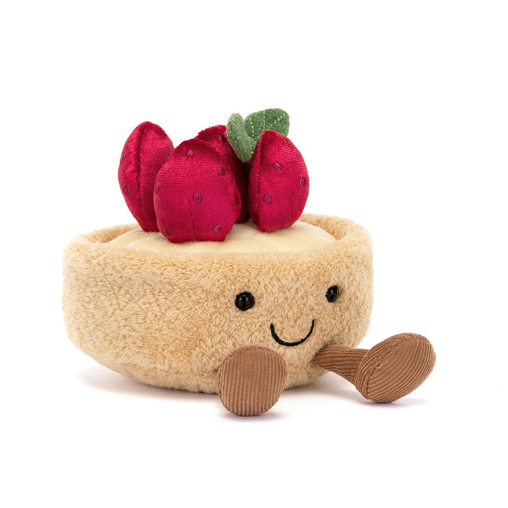 Jellycat Amuseables Fleurette Tarte Aux Fraises A6TAF