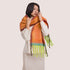 Powder Aria Scarf Tangerine Mix