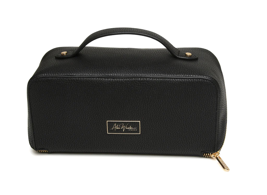 Alice Wheeler Mini Train Case Black