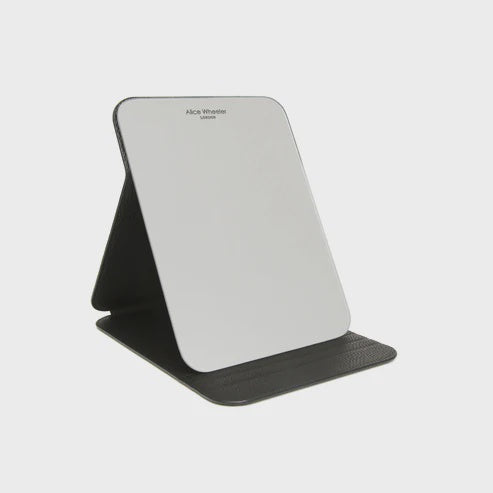 Alice Wheeler Folding Travel Mirror Black