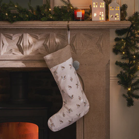 Sophie Allport Snowy Owls Stocking