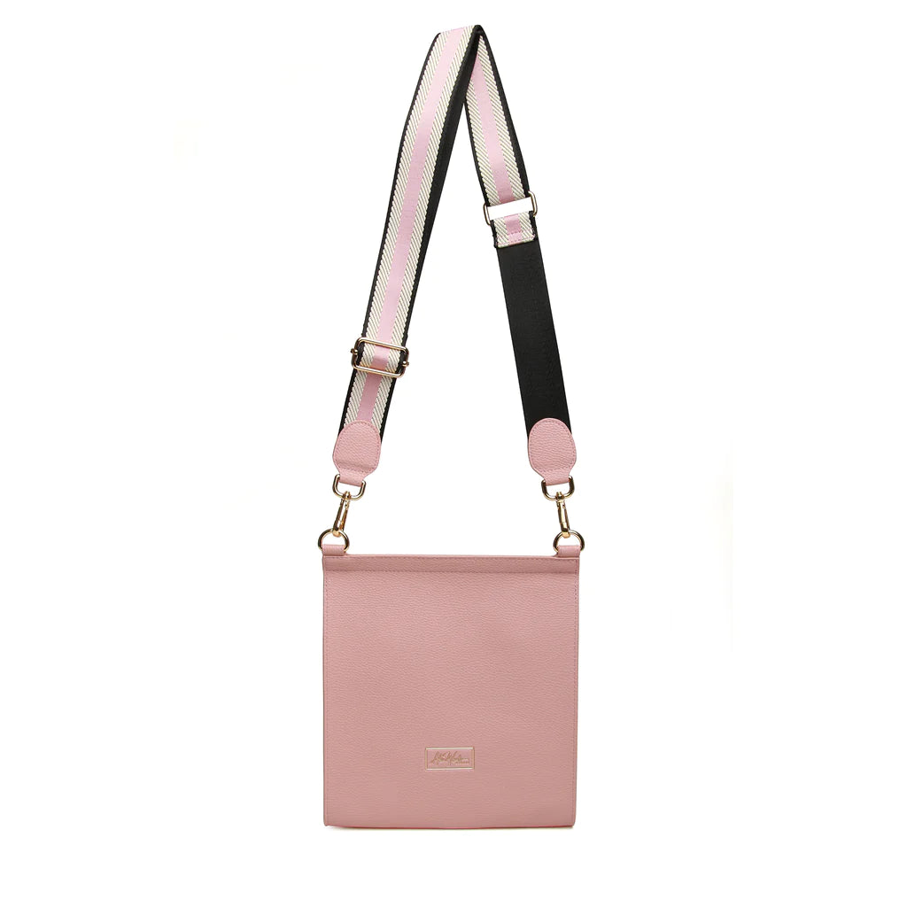 Alice Wheeler Large Bloomsbury Crossbody Pink