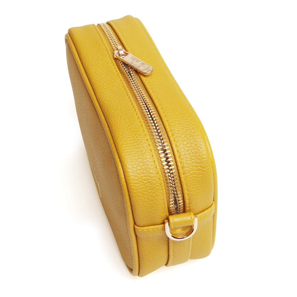 Alice Wheeler Mini Cross Body Bag Ochre