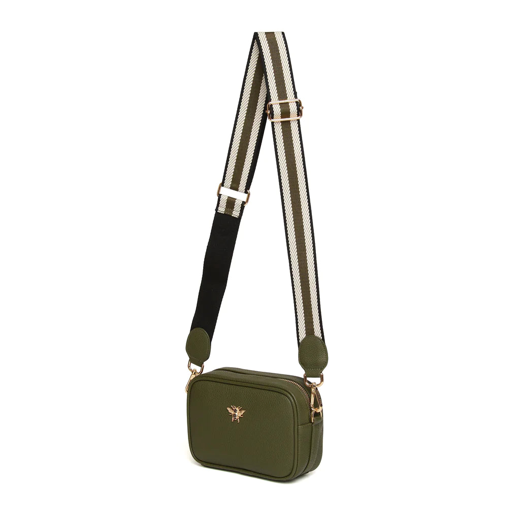 Alice Wheeler Mini Cross Body Bag Olive