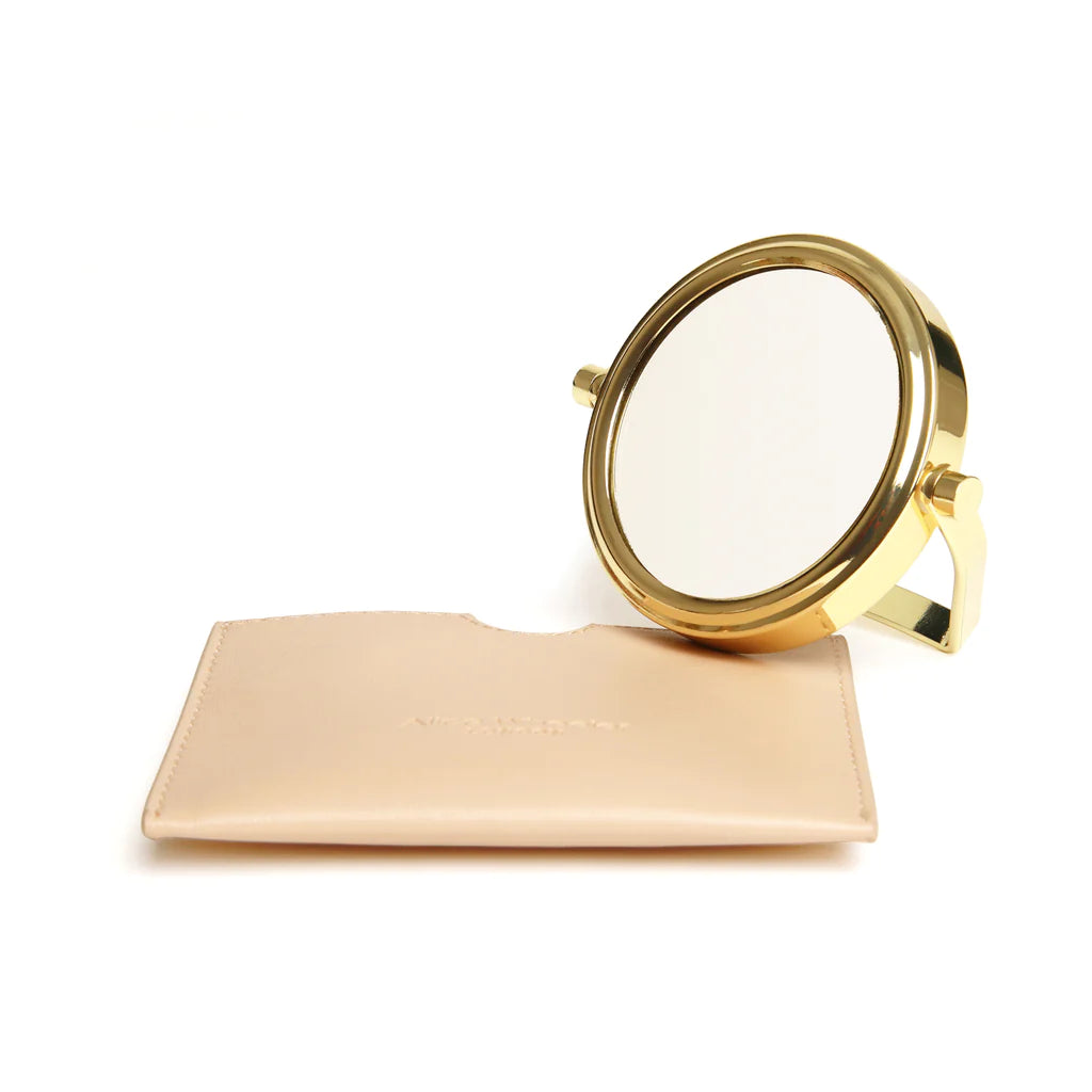 Alice Wheeler Venice Mirror & Pouch Sand