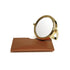 Alice Wheeler Venice Mirror & Pouch Tan