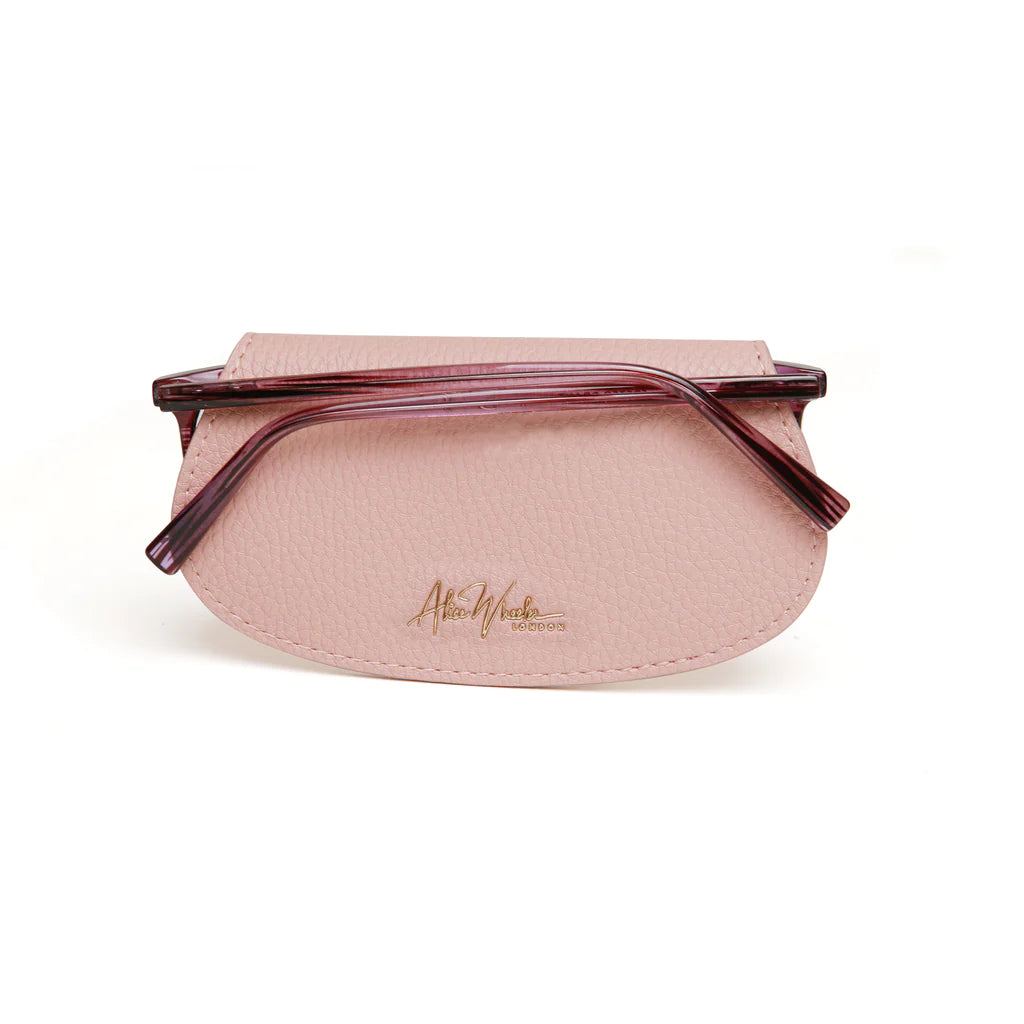 Alice Wheeler Glasses Case Pink