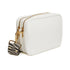 Alice Wheeler Soho Double Zip Camera Crossbody Bag White