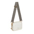 Alice Wheeler Soho Double Zip Camera Crossbody Bag White