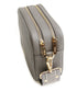 Alice Wheeler Soho Double Zipped Cross Body Bag Slate