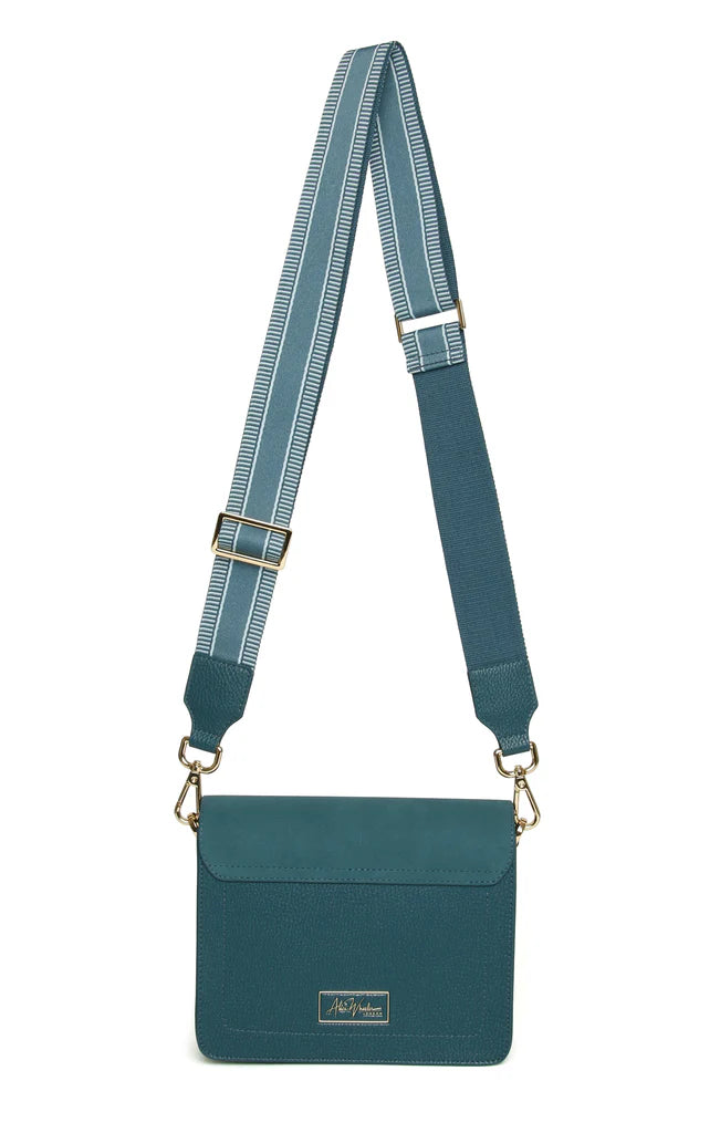 Alice Wheeler Highbury Camera Cross Body Bag Teal