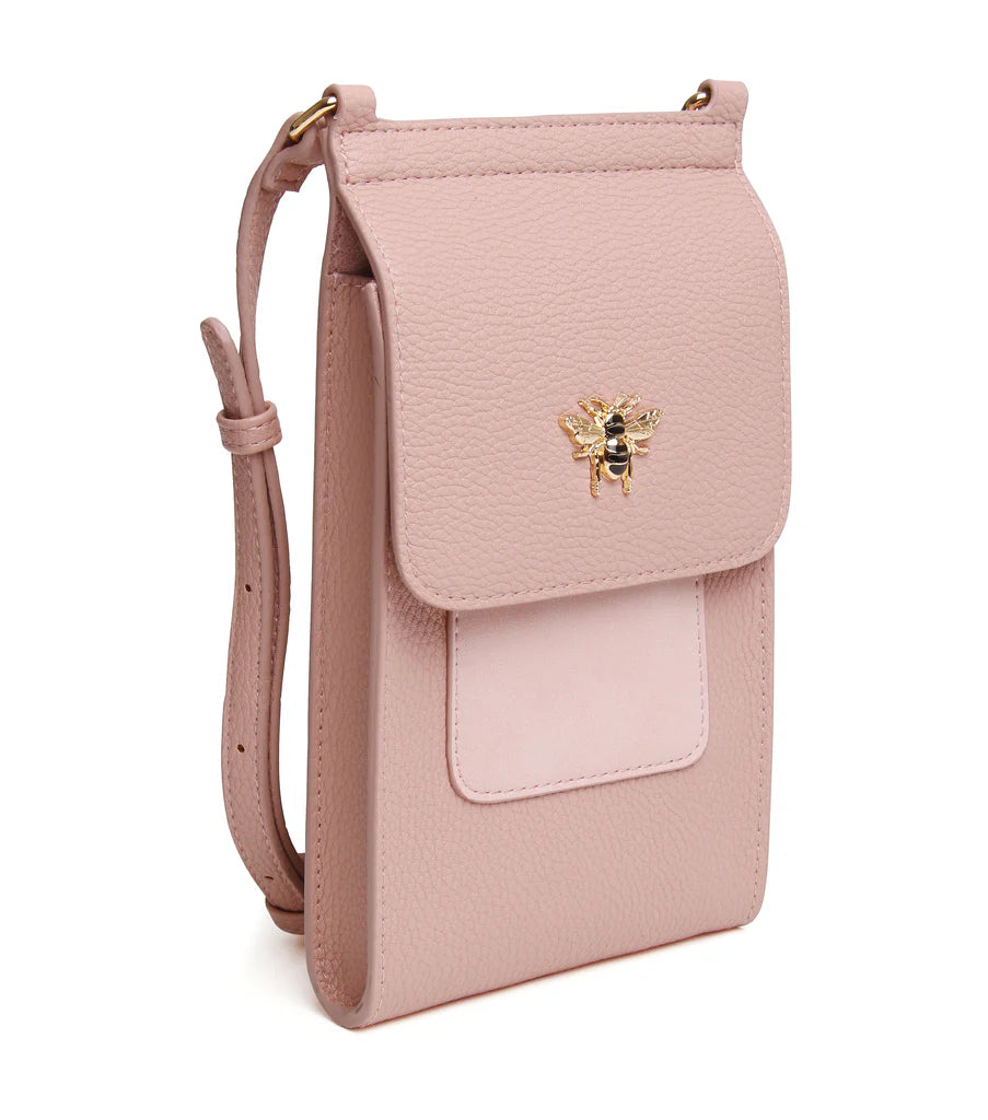 Alice Wheeler Mini Bloomsbury Cross Body Bag Pink