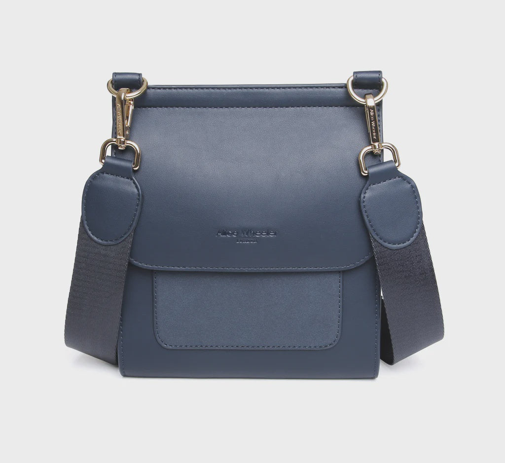 Alice Wheeler Seville Cross Body Bag Navy