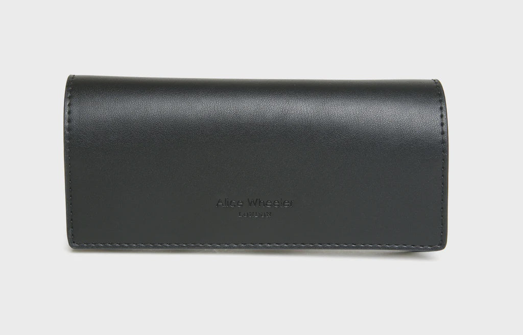 Alice Wheeler Rome Glasses Case Black