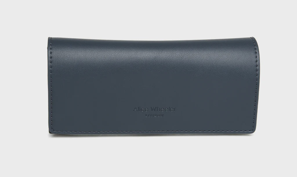 Alice Wheeler Rome Glasses Case Navy