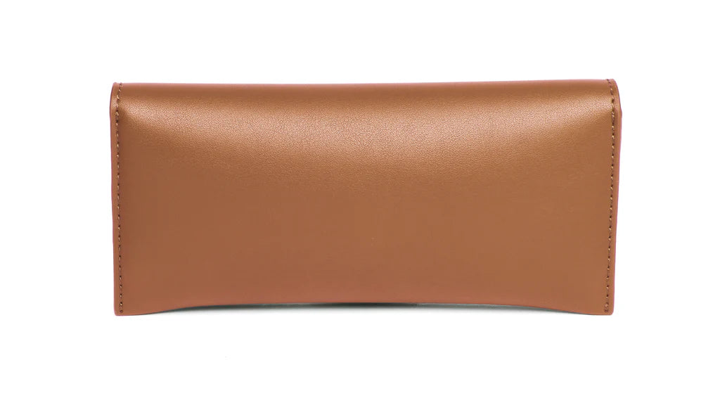 Alice Wheeler Rome Glasses Case Tan