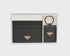 Alice Wheeler Bow Card Holder & Key Ring Gift Set Black