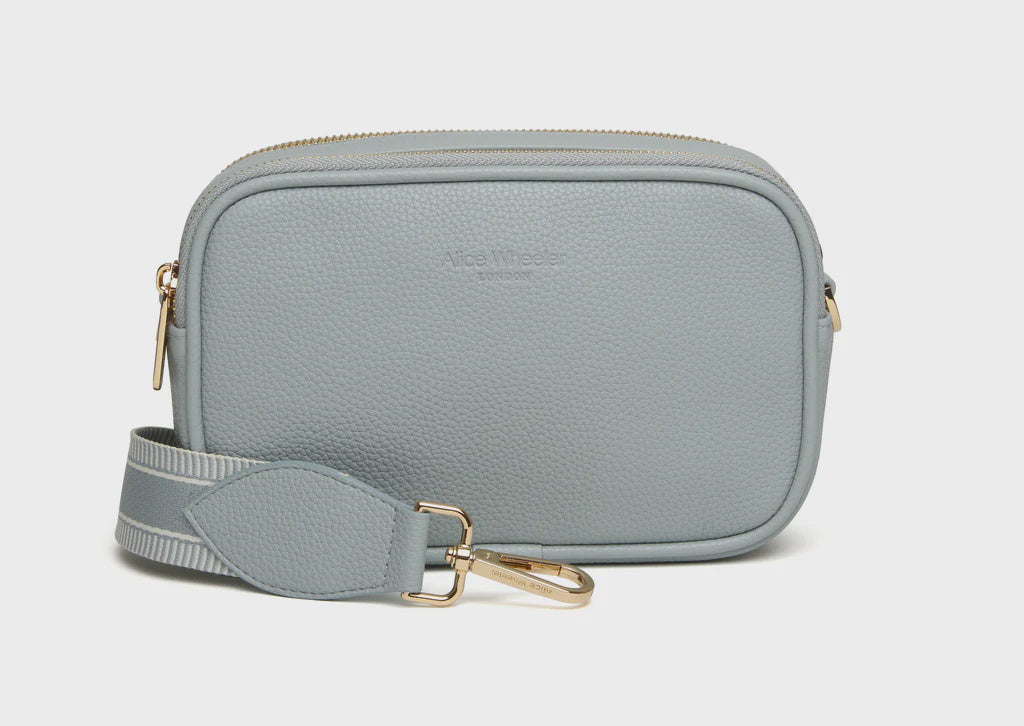 Alice Wheeler Pimlico Crossbody Bag Duck Egg