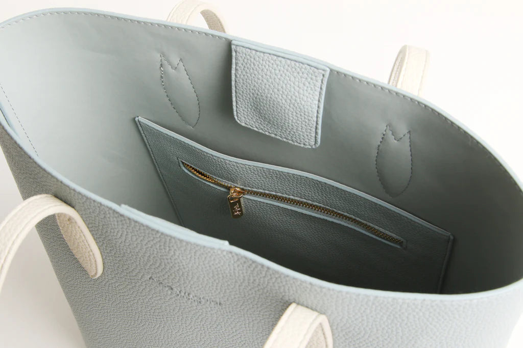 Alice Wheeler Tote Bag Duck Egg