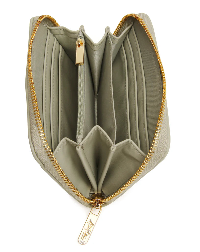 Alice Wheeler Bromley Purse Pistachio
