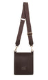 Alice Wheeler Bloomsbury Cross Body Bag Chocolate