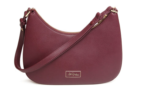 Alice Wheeler Ascot Cross Body Bag Berry