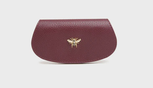 Alice Wheeler Glasses Case Berry