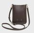 Alice Wheeler Kensington Phone Cross Body Bag Chocolate