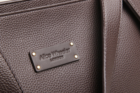 Alice Wheeler Kensington Tote Bag Chocolate