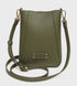 Alice Wheeler Kensington Phone Cross Body Bag Olive