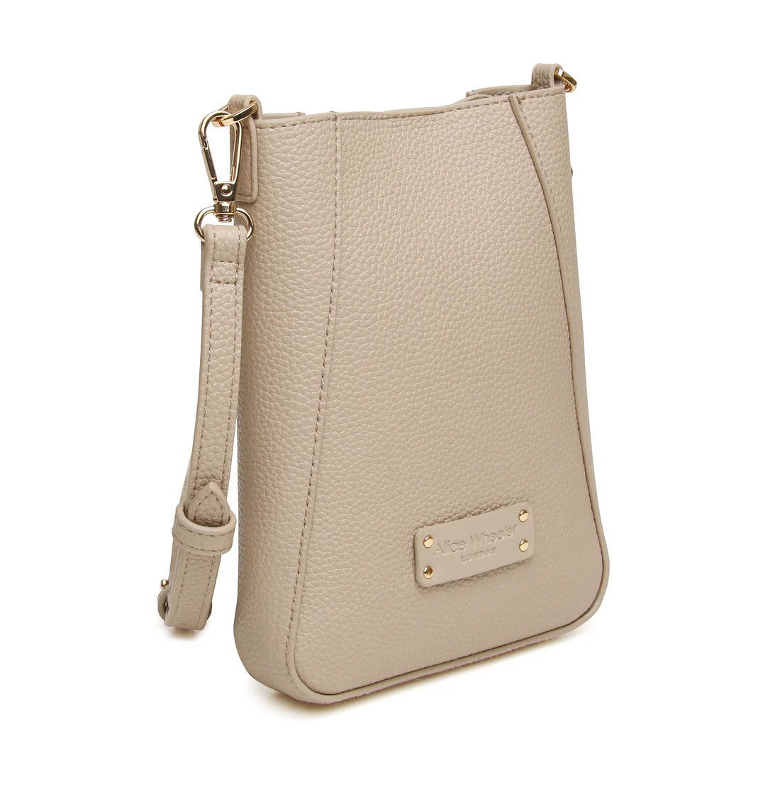 Alice Wheeler Kensington Phone Cross Body Bag Stone