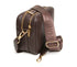 Alice Wheeler Soho Double Zip Camera Crossbody Bag Chocolate