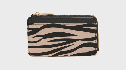 Alice Wheeler Bath Coin/Card Purse Zebra
