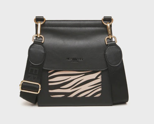 Alice Wheeler Bloomsbury Cross Body Bag Zebra
